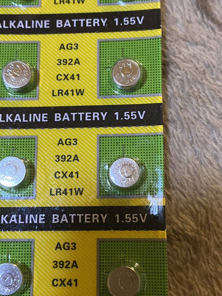 LR41 アルカリボタン電池 50個の画像2
