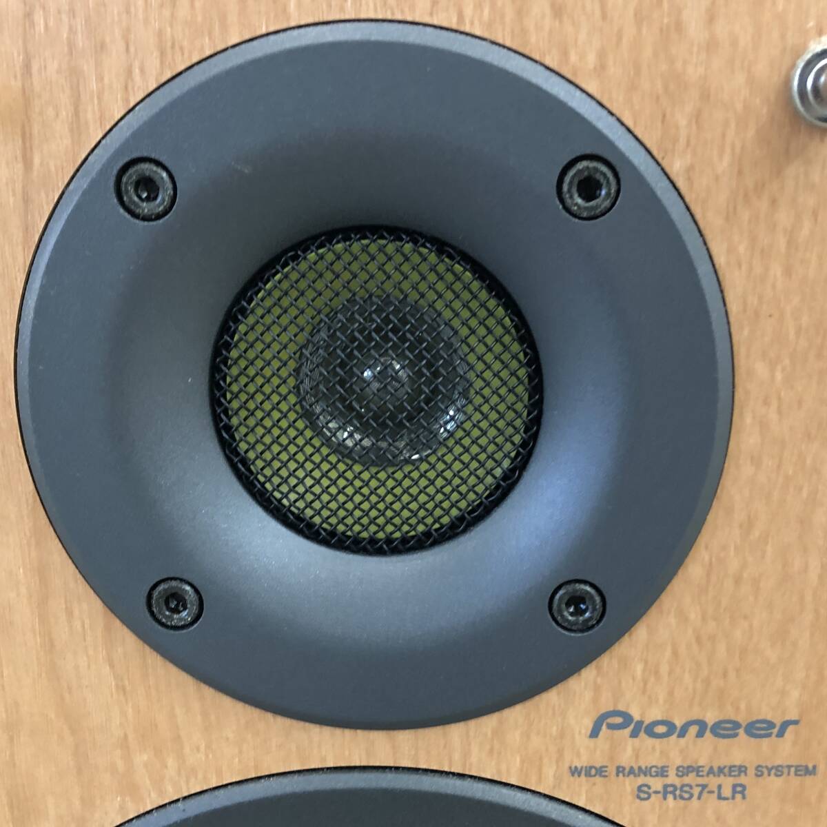 Pioneer Pioneer S-RS7-LR pair speaker sound out verification settled junk treatment present condition goods audio equipment sound equipment 