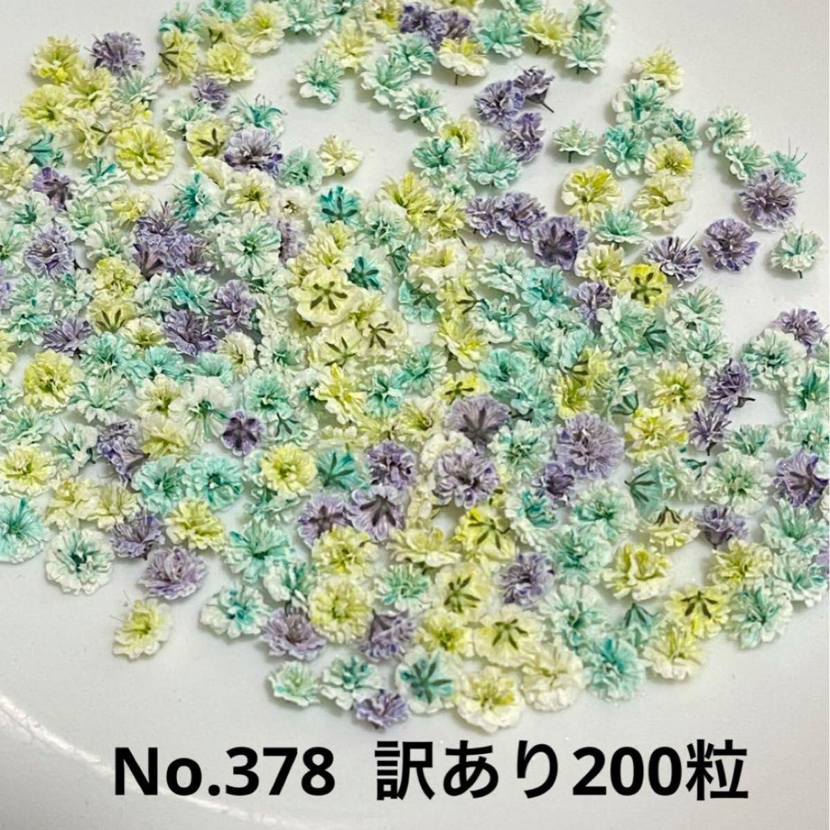 kuro様専用No.376No.378かすみ草ドライフラワーMIX