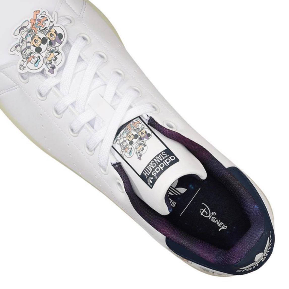  Disney collaboration 27.0cm new goods Stansmith adidas originals Disney STAN SMITH white white navy Mickey Adidas Originals 