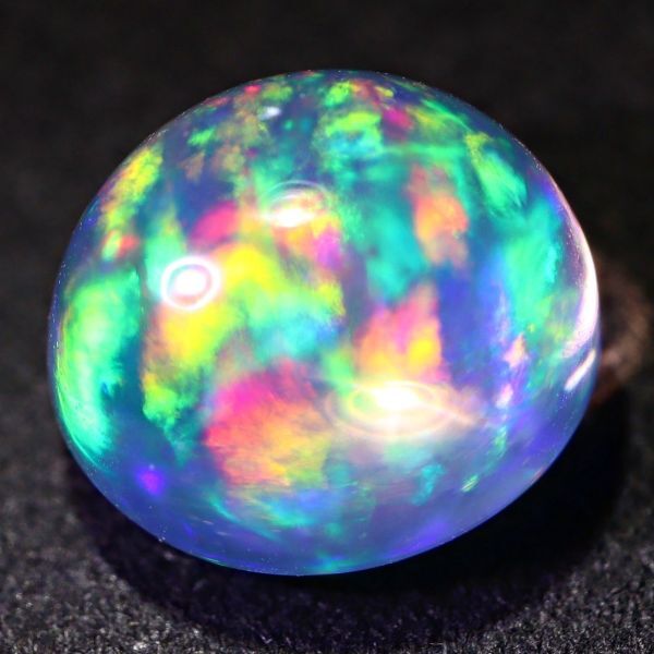 最高級&遊色抜群!!1.980ct 天然ウォーターオパール メキシコ＜裸石 ルース オパール Water opal 宝石 jewelry ナチュラル natural＞の画像3