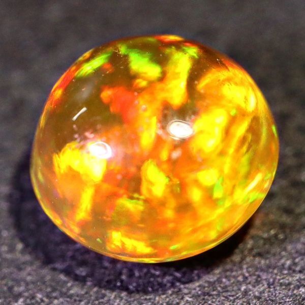 最高品質&遊色抜群!!0.910ct 天然ファイアオパール メキシコ産＜裸石 ルース ファイヤー fire opal 宝石 jewelry natural ジュエリー＞_画像1