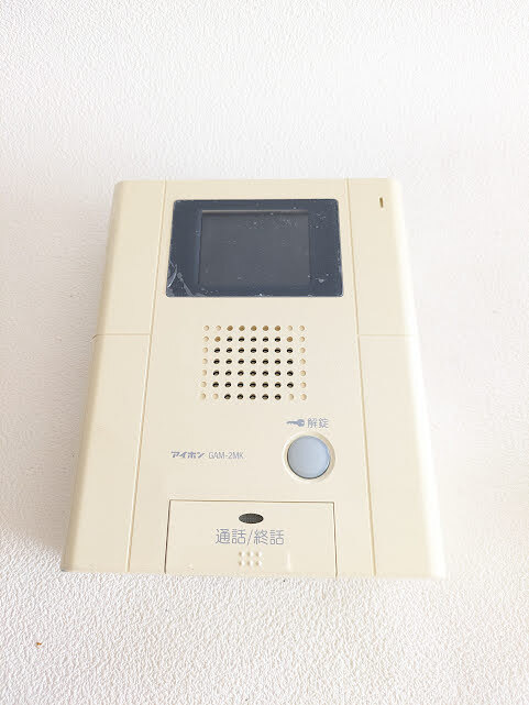 即決ジャンク(故障品)! アイホン GAX 集合システム用カラーTVインターホン GAM-2MK / YW2461_画像2