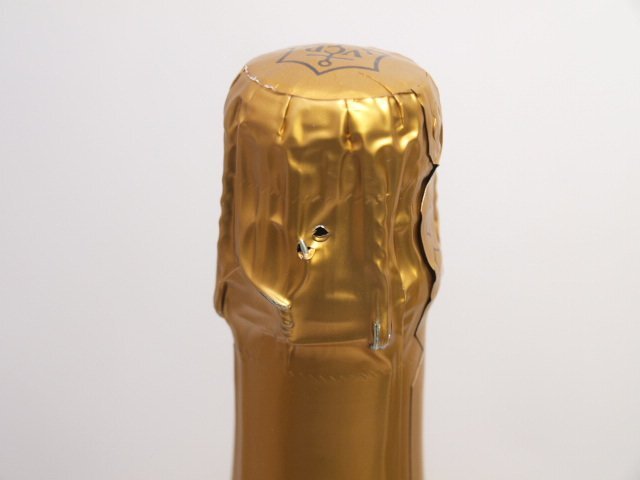 1本漏れ跡有★★Veuve Clicquot ヴーヴクリコ イエローラベル 750ml 3本セット★AG7962/C20645_画像10