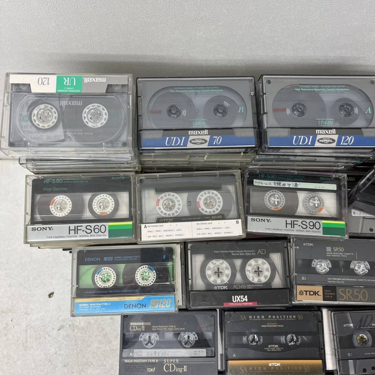 0428A6 summarize * recording ending cassette tape METAL metal Hi Posi HIGH POSITION normal NORMAL 450ps.@ and more record medium / SONY TDK DENON other 