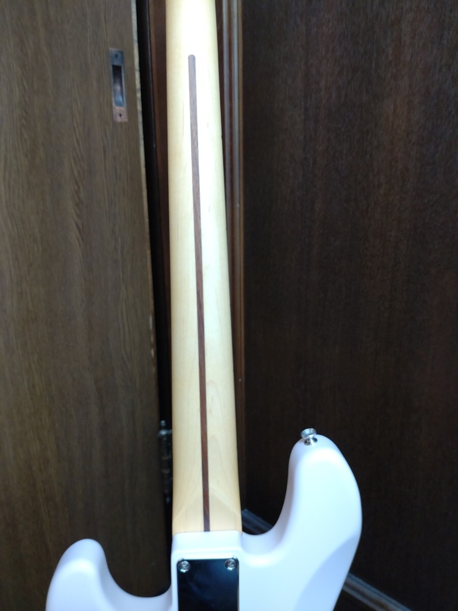 Fender Made In Japan Junior Collection Jazz Bass Satin Shell Pink ジャズベース バスウッドボディ メイプルネック メイプル指板 30inchの画像4