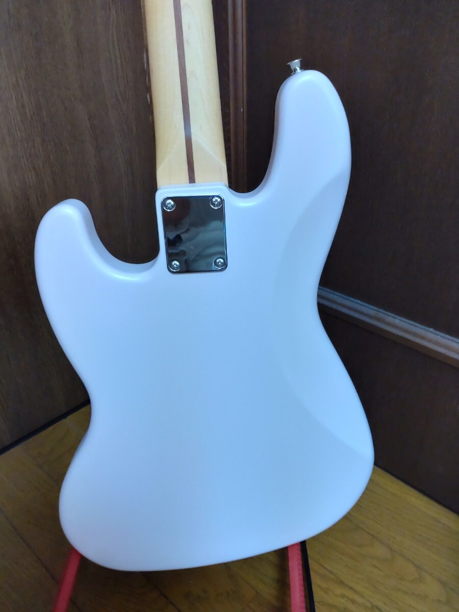 Fender Made In Japan Junior Collection Jazz Bass Satin Shell Pink ジャズベース バスウッドボディ メイプルネック メイプル指板 30inchの画像2