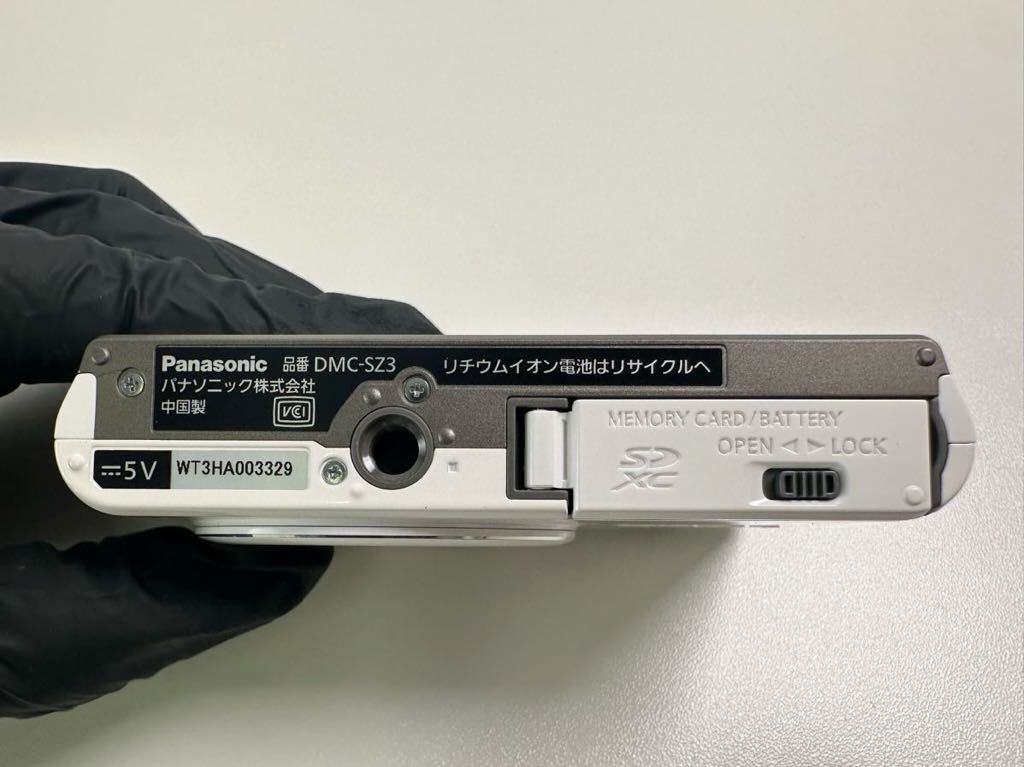 【5/37ES】Panasonic パナソニック LUMIX DMC-SZ3 デジタルカメラ 動作未確認_画像4