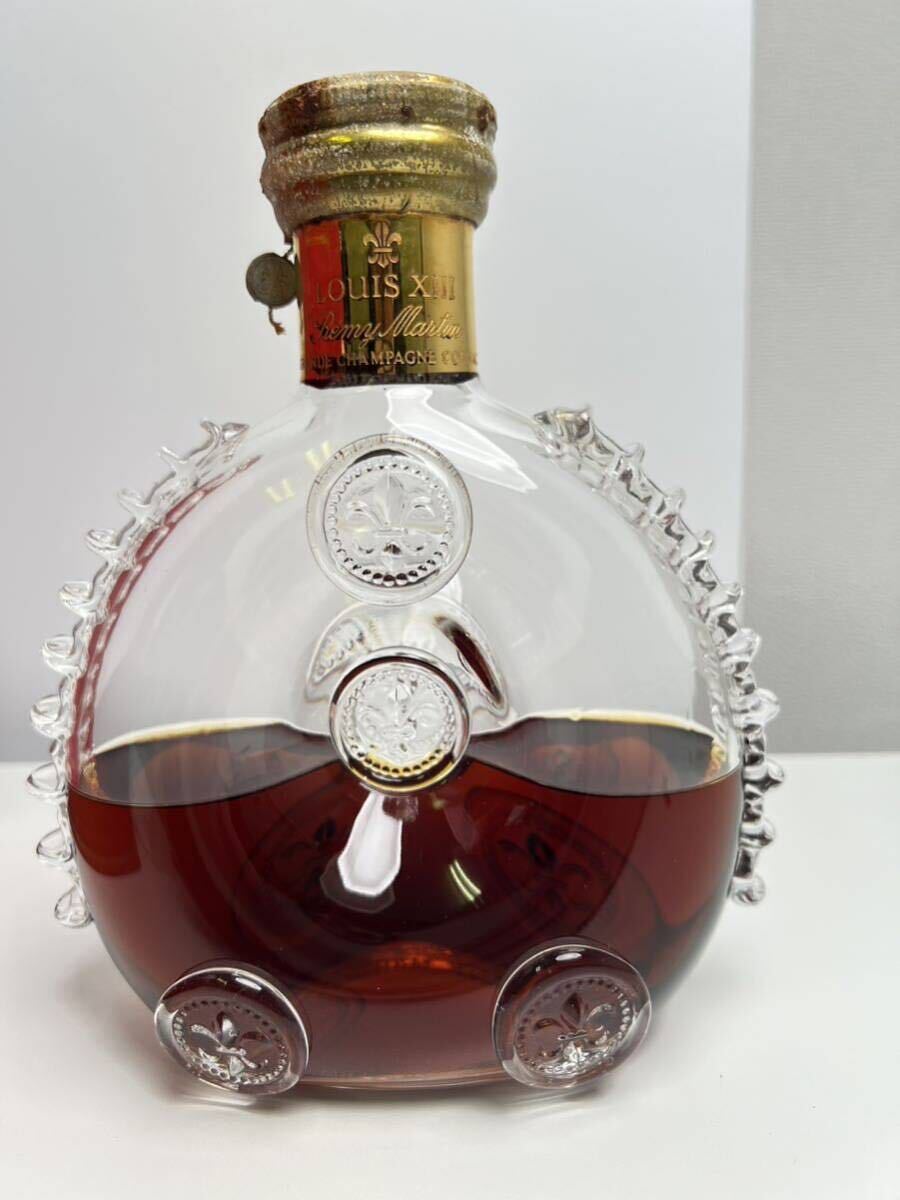 【5/5ES】ルイ13世 REMY MARTIN レミー マルタン 液漏れによる液面低下 未開栓 ジャンク 箱付き_画像3