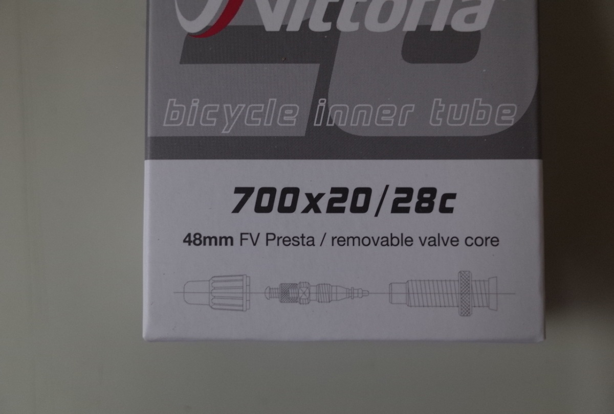 vittoria(ヴィットリア) STANDARD 700x20/28c 48mm RVC チューブ_画像2