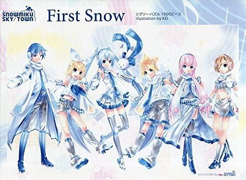 1000-MK03 1000ピース 廃盤 ジグソーパズル☆First Snow 「ボーカロイド」 雪ミク スカイタウン限定