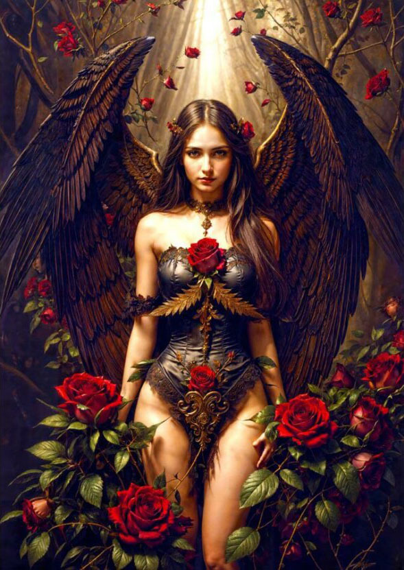 EN 2170 1000ピース ジグソーパズル Dark Angel