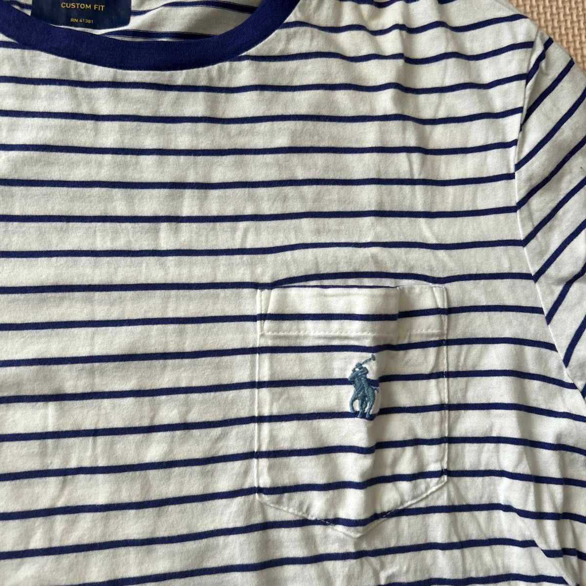 POLO RALPH LAUREN ボーダー 半袖 Tシャツ　Mサイズ