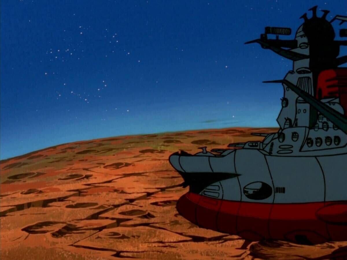 最初期のセル画「宇宙戦艦ヤマト」第3話（1974年）おまけで「海のトリトン」の画像2