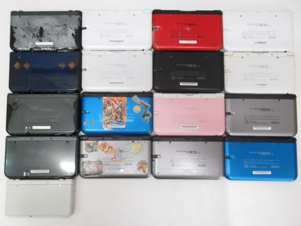 大量まとめ ニンテンドー New3DSLL New3DS 3DSLL 本体 計17台セットの画像2