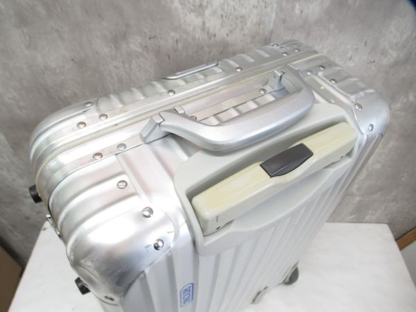  rare RIMOWA Rimowa topaz 32 liter 2 wheel 929.52 suitcase Carry case 