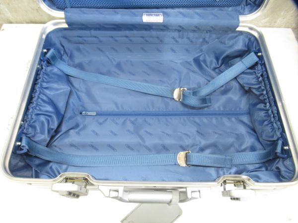  rare RIMOWA Rimowa topaz 32 liter 2 wheel 929.52 suitcase Carry case 