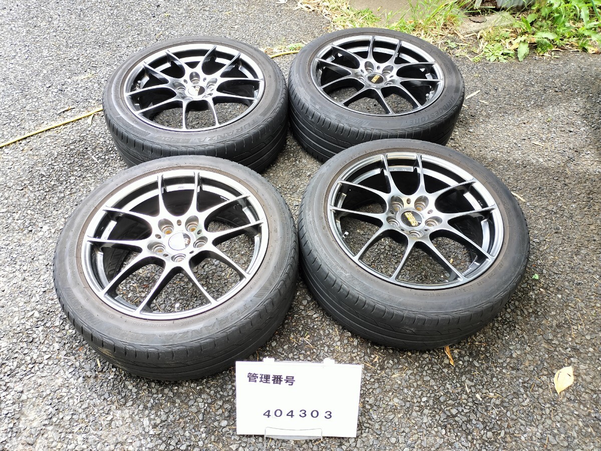 【即決】☆BBS☆RF506☆225/45R17☆7.5J☆ET50☆ゴルフ7☆ポテンザ☆PCD112☆_画像1