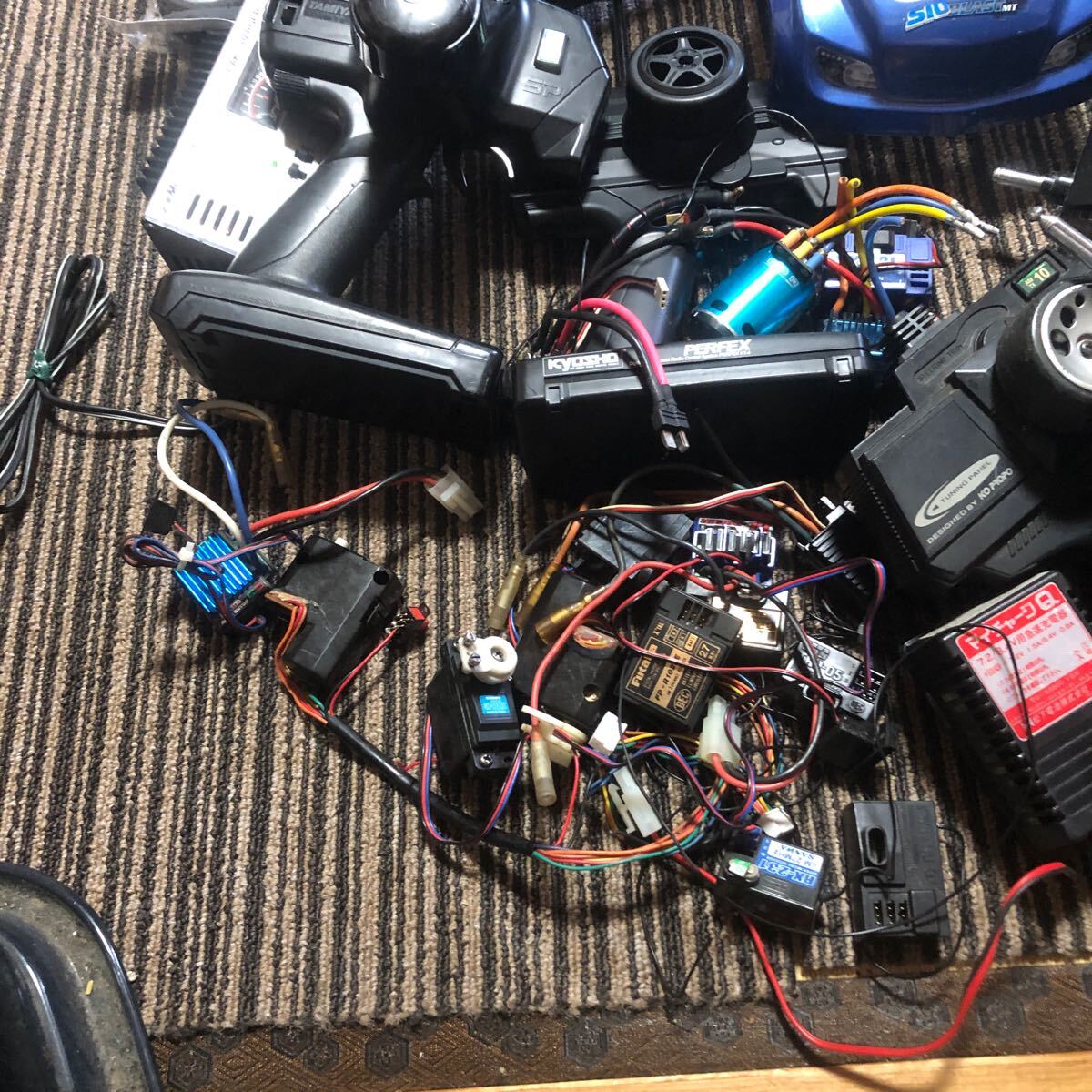  radio-controller Junk parts together present condition 