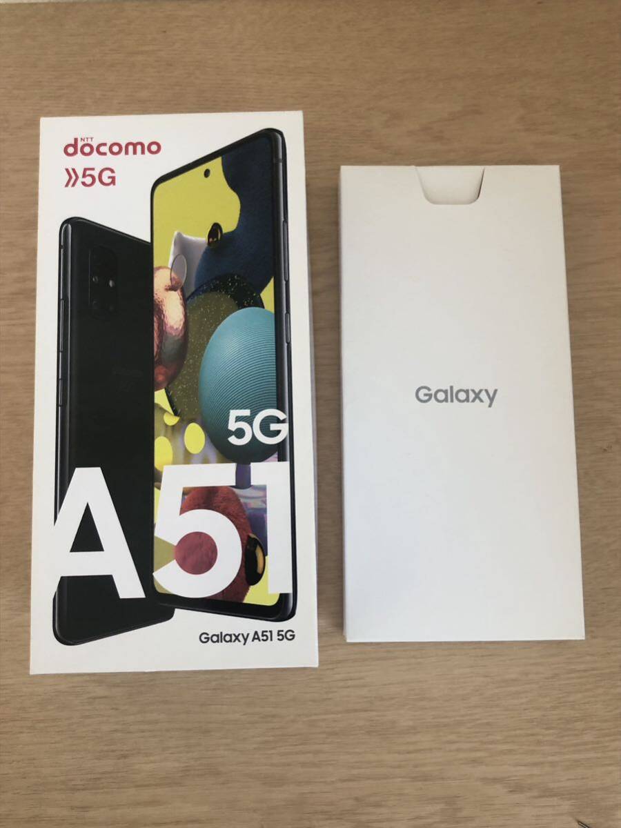 [ beautiful goods . operation excellent ] super bargain docomo SAMSUNG Galaxy A51 5G black SIM lock released 128GB