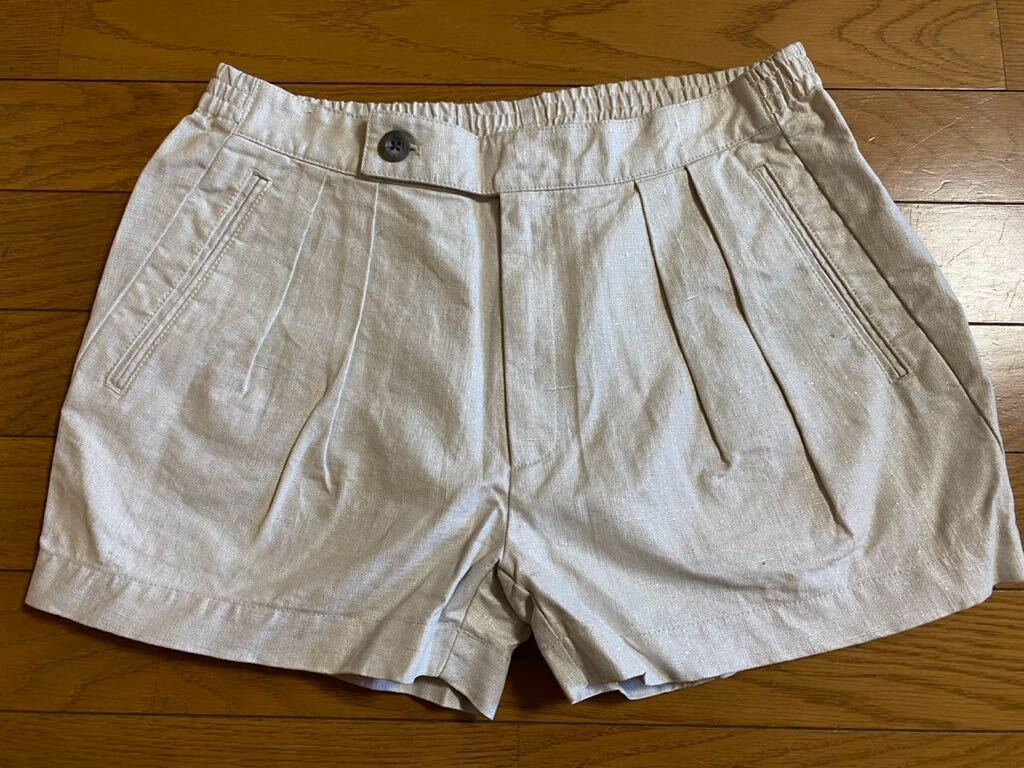 * Stunning Lure STUNNING LURE flax 100% short pants *