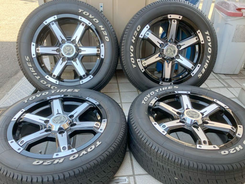 ★綺麗★TOYO H20ホワイトレター付き/17インチタイヤホイールSET★215/60R17/109/107R★PCD139.7-6H★ハイエース/NV350/キャラバン★100系/の画像1