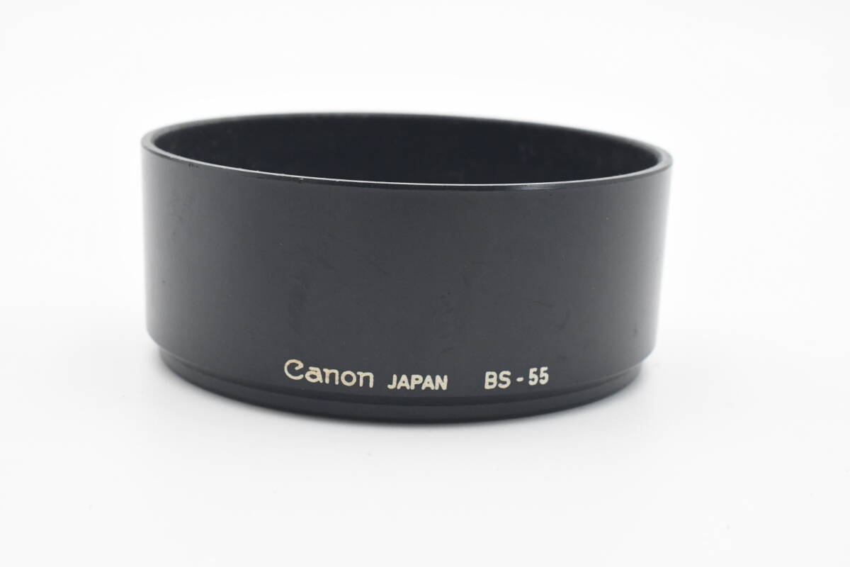 ★純正・美品★ cannon キャノン BS-55 レンズフード (k-3302)_画像1