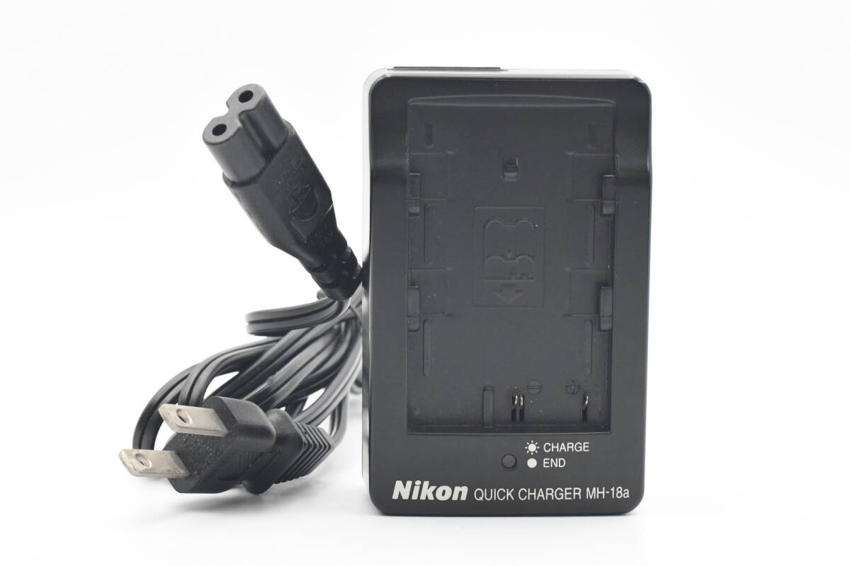 ★純正・完動・良品★ Nikon ニコン MH-18a 充電器 バッテリーチャージャー EN-EL3e用 (k-3333)_画像1