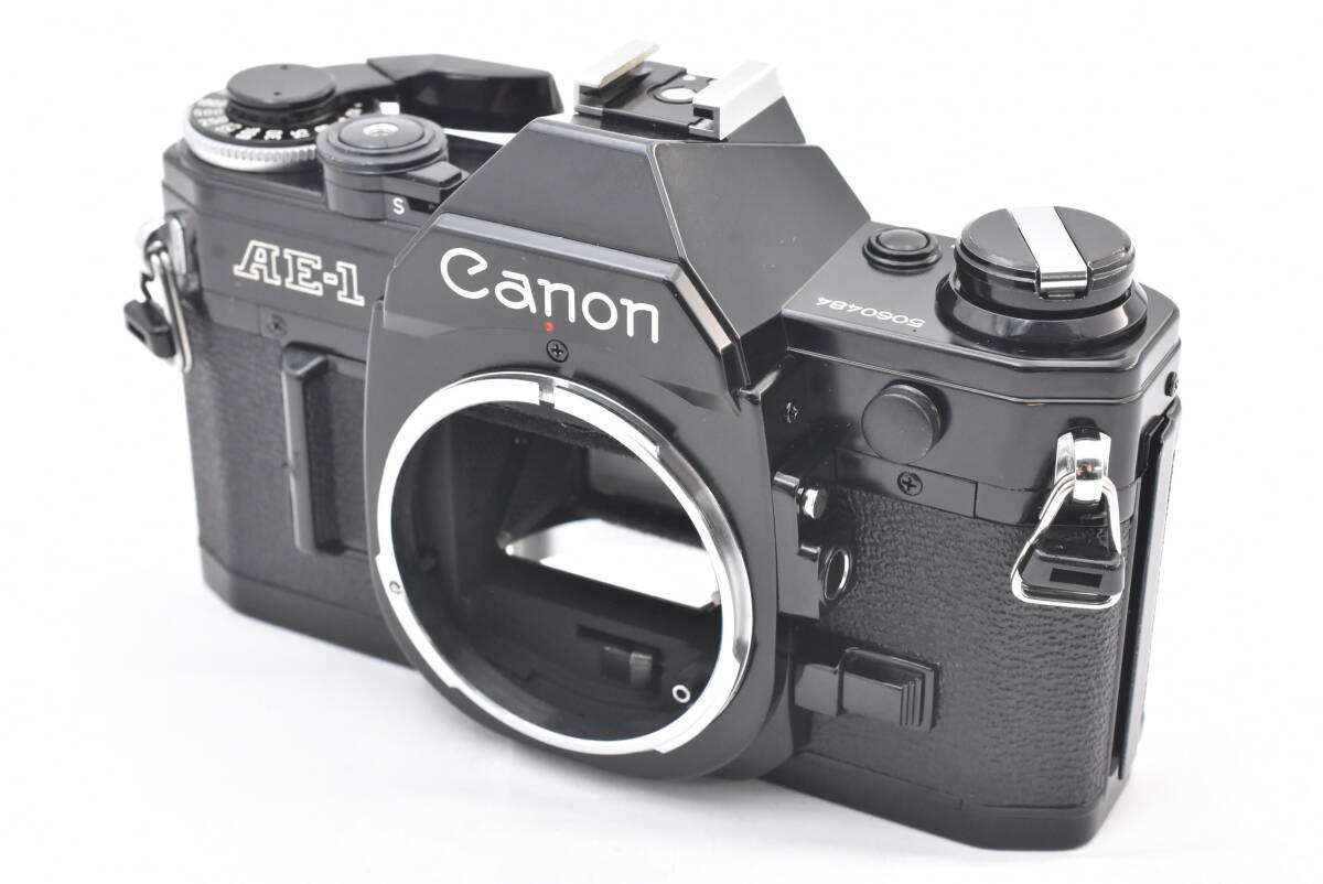 Canon AE-1 キャノン 一眼レフ フィルムカメラ ボディ ブラック （t7884）_画像2