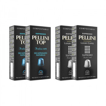 Pellini( Perry ni) Espresso Capsule te Cafe & spray mo each 2 box set /a