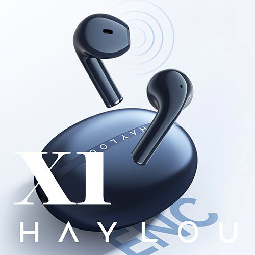 HAYLOU ハイロー 完全ワイヤレスイヤホン X1 ネイビー HL-X1NV /l_画像2