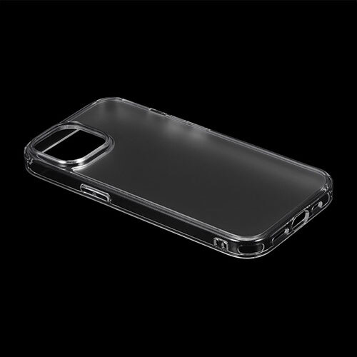 まとめ得 LEPLUS NEXT iPhone 15/iPhone 14 反射防止・耐傷・ガラスハイブリッドケース UTILO Glass Mat クリア LN-IM23CGSCLM x [2個] /l_画像2