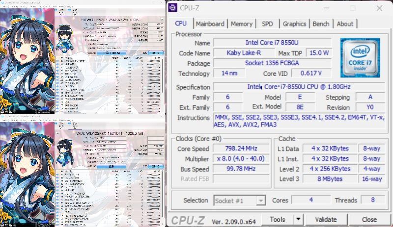 第8世代Core i7-8550U Windows11Pro最新23H2Ver. Office2021 新品M.2SSD256GB+HDD1TB【LIFEBOOK AH53/B3】8G/Wi-Fi/HDMI/ブルーレイ/USB3.1の画像8