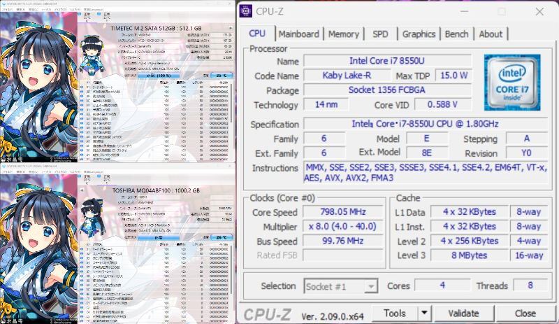  no. 8 поколение Core i7-8550U Windows11Pro новейший 23H2Ver. Office2021 новый товар M.2SSD512GB+HDD1TB[LIFEBOOK AH58/C2]8G/Wi-Fi/HDMI/ Blue-ray /USB3.1