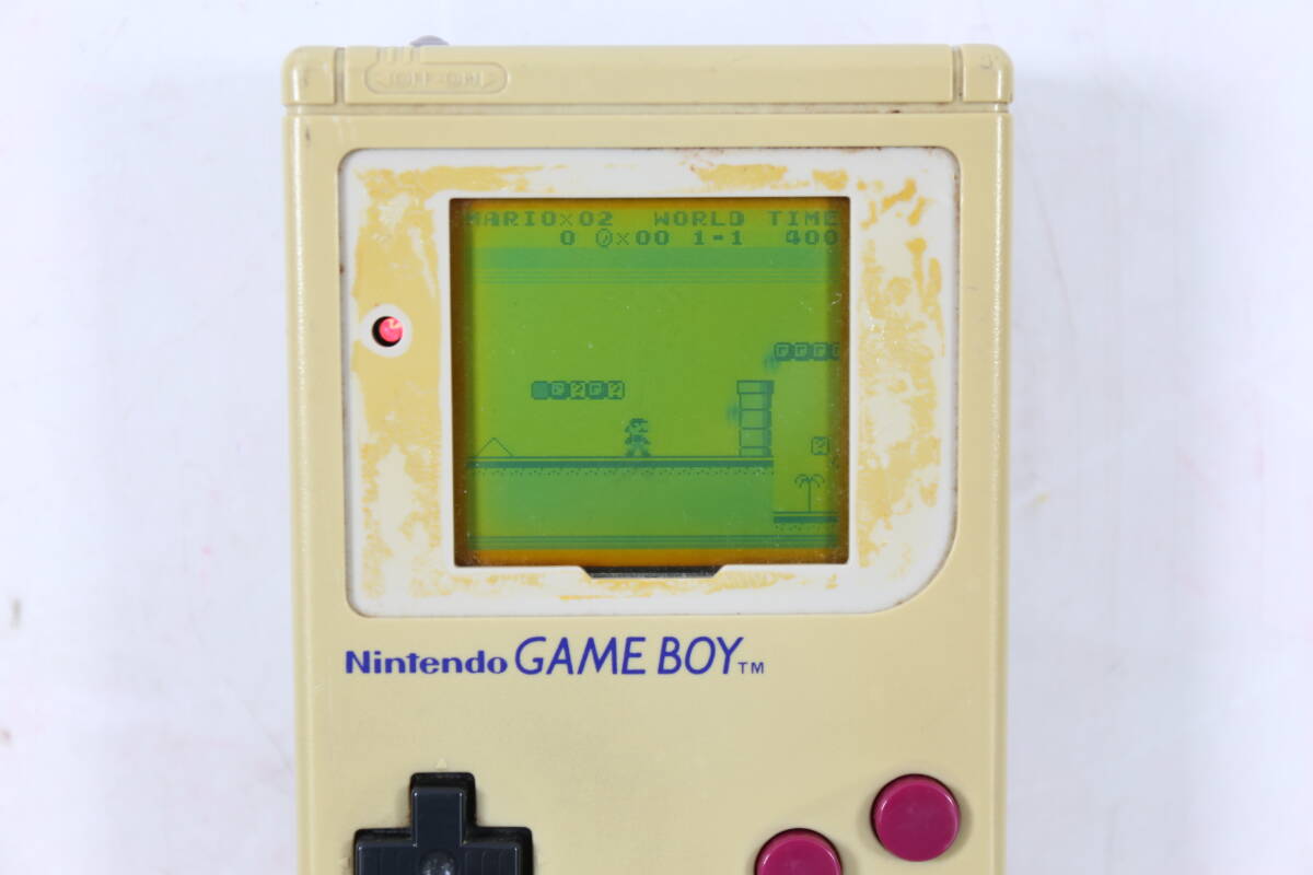 管051911/1円から〜/GB/ 初代 /ゲームボーイ/ 動作品 /本体のみ/ DMG-01 /任天堂 Nintendo GAME BOY/現状渡し_画像2