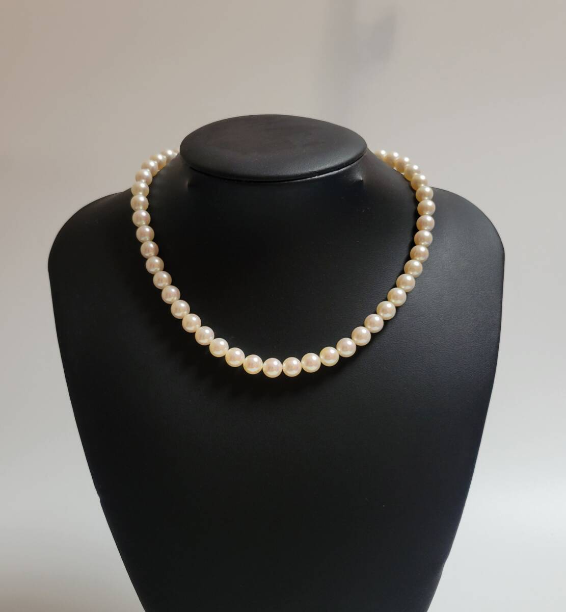 ◆1円～◇K14WG 真珠ネックレス ◆重量34.2g 長さ約40cm ゴールド 金 宝石◇◆の画像1