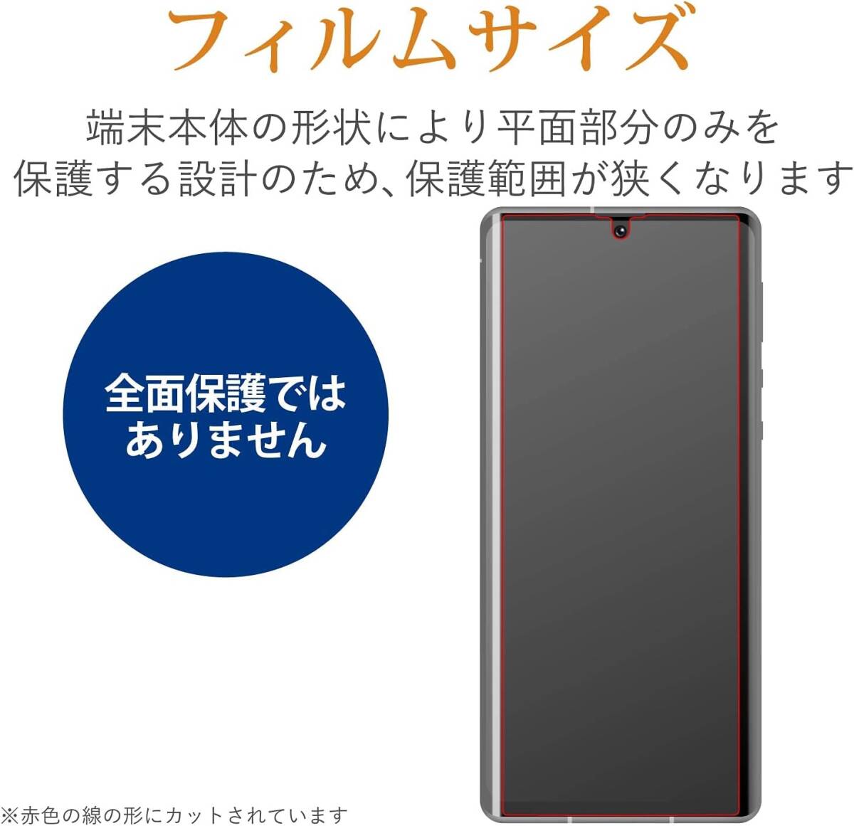 エレコム AQUOS R6 フィルム 指紋防止 反射防止 薄型 PM-S211FLFT01 クリア_画像2