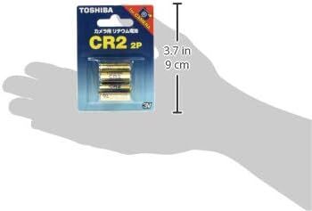 東芝(TOSHIBA) CR2G 2P カメラ用リチウムパック電池の画像3