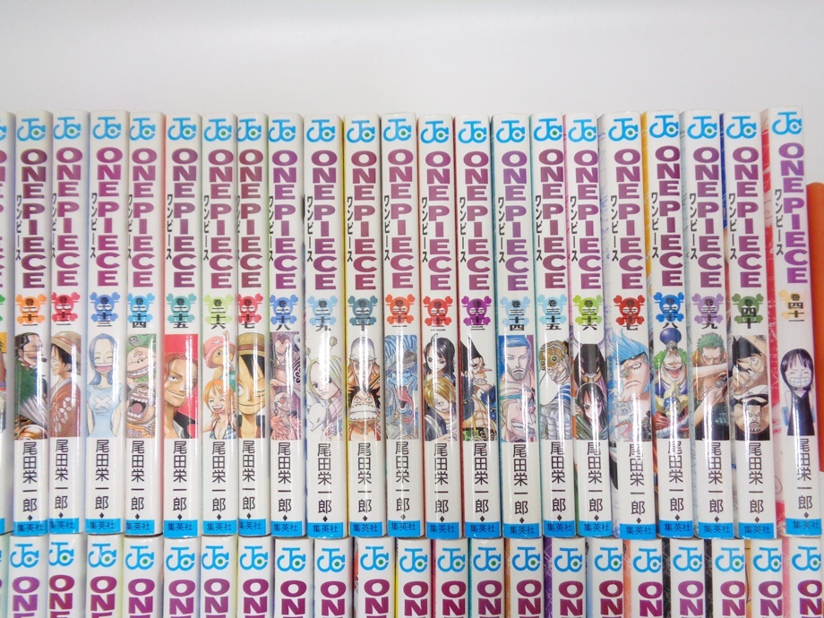  One-piece комикс 1~80 шт * не все тома в комплекте продажа комплектом хвост рисовое поле . один .ONE PIECE еженедельный Shonen Jump Shueisha manga (манга) MANGA comics 1 иен старт 