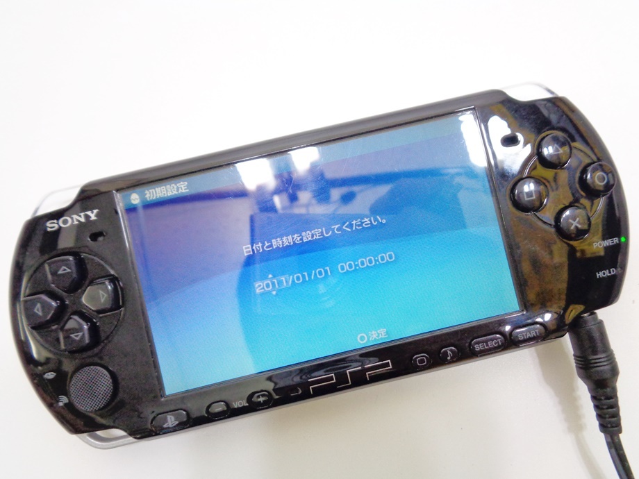 PSP-3000 本体 ピアノブラック 訳アリ品 ※動作確認済み プレイステーション ポータブル play station portable ソニー sony game 絶盤_画像9