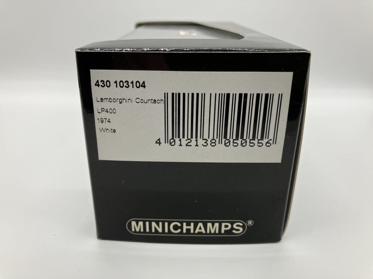 ミニチャンプス 1/43 Lamborghini Countach カウンタック LP400 1974 (ホワイト) [430103104]の画像3