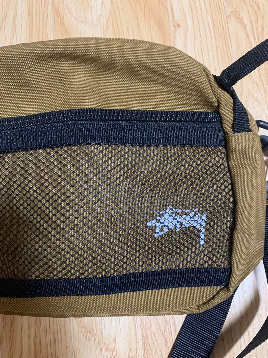 STUSSY ステューシー ショルダーバッグ  モカ