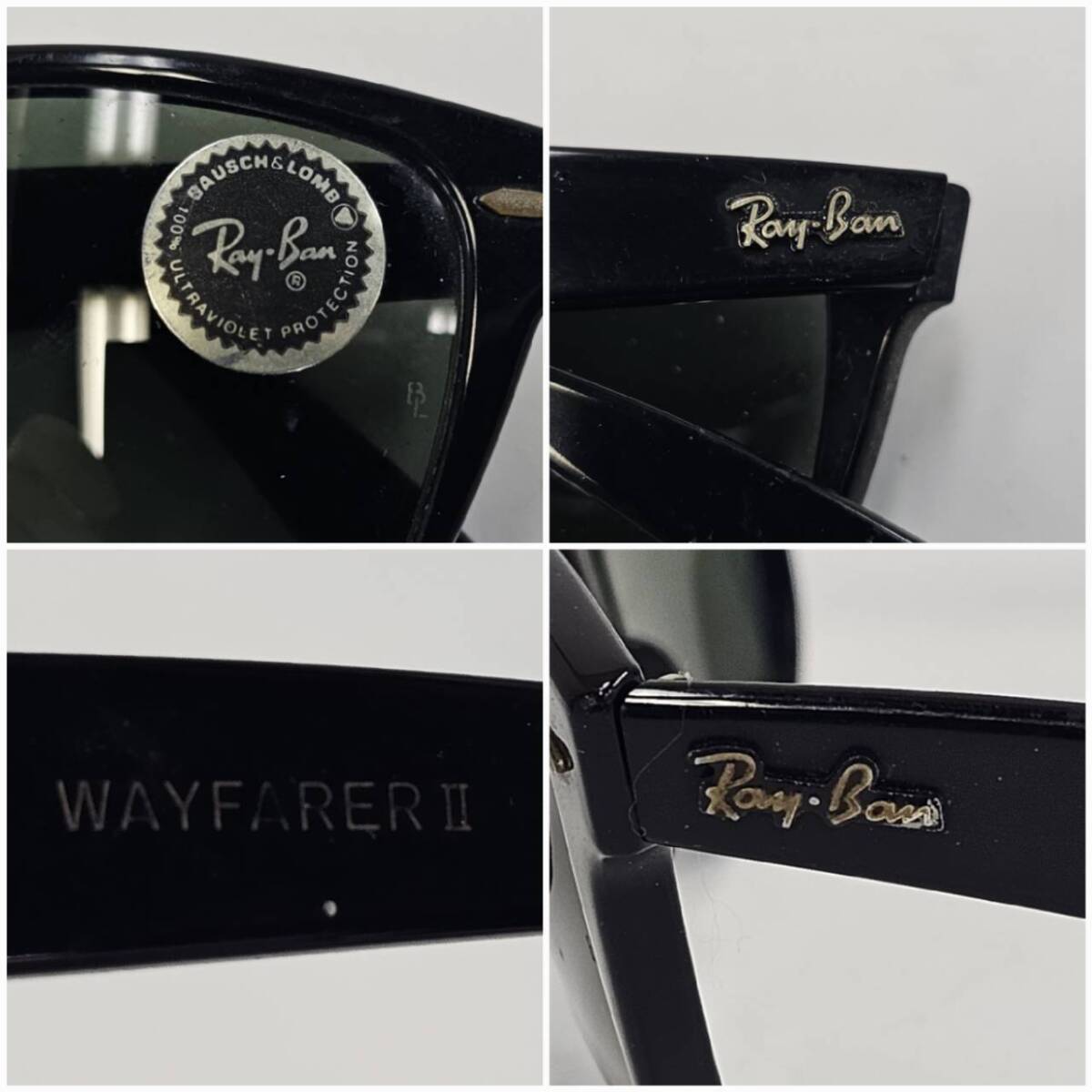 E061-605　5点まとめ　サングラス　眼鏡　メガネ　Ray・Ban　レイバン　ファッション小物_画像8