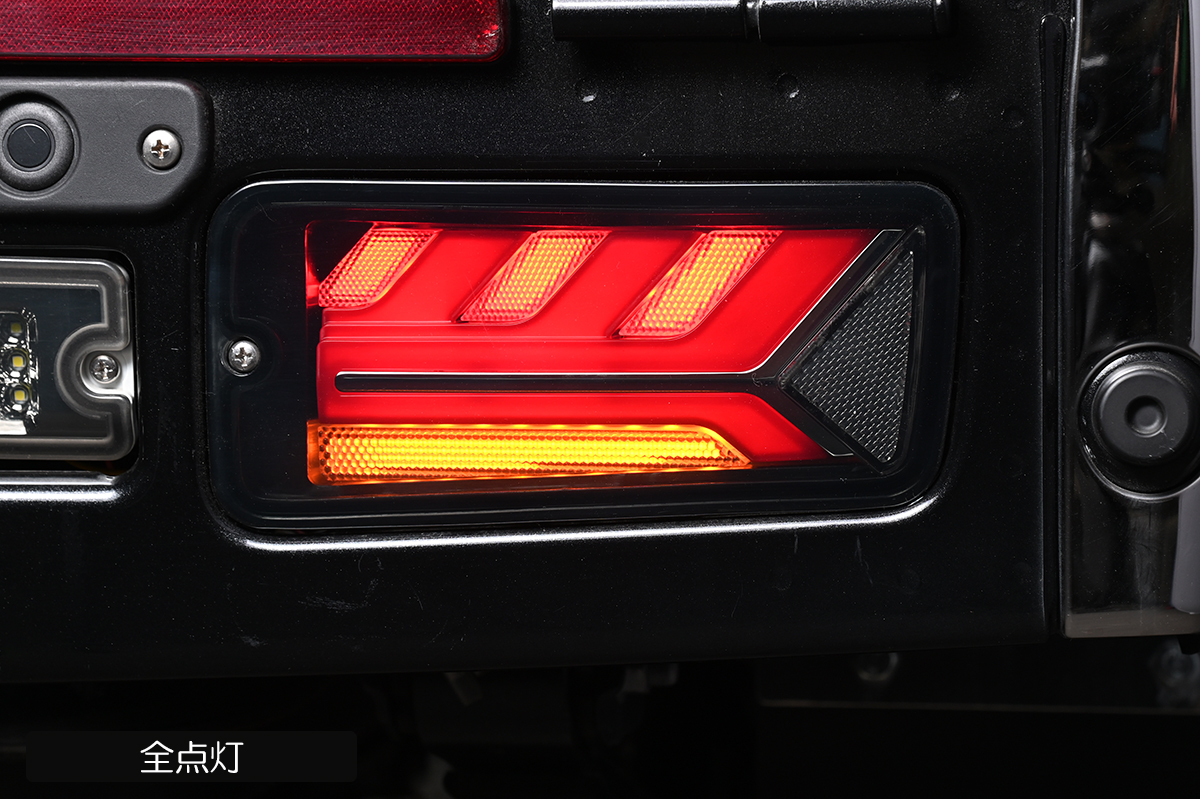 S500P/S510P 前期 ハイゼットトラック ハイゼットジャンボ フル LED テールランプ スモーク/レッドバー S500系_画像6