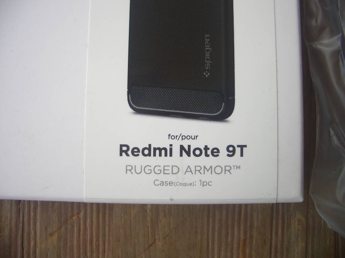 Redmi Note 9T 用　spigen製　ケース　中古_画像2