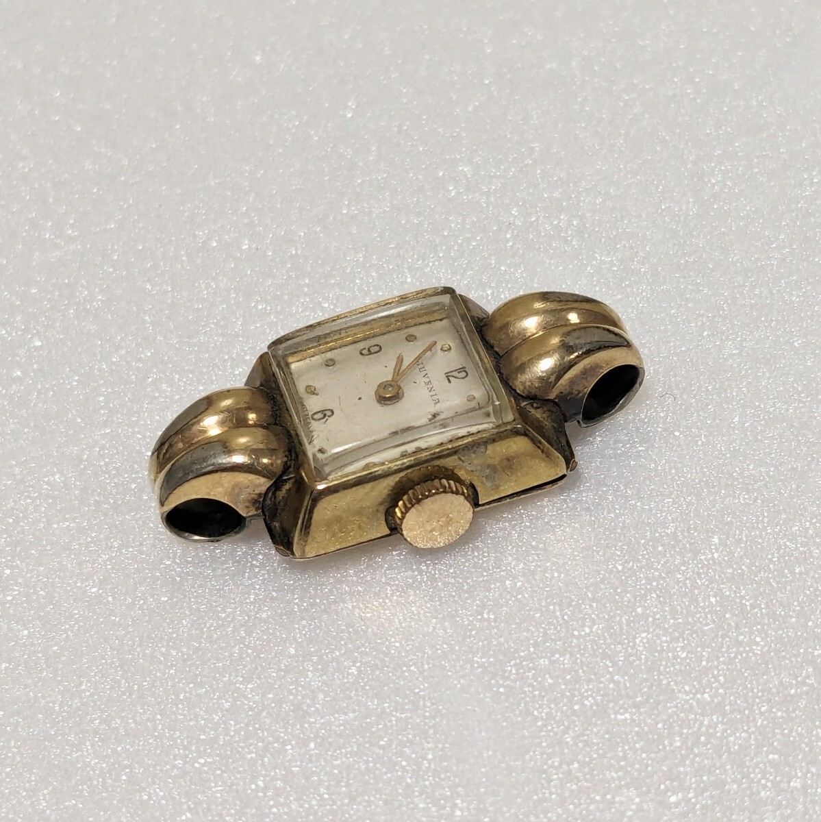 スイス製 JUVENIA ジュベニア SWITZERLAND 164986 腕時計 自動巻 手巻き 稼働品 アンティーク ヴィンテージの画像3