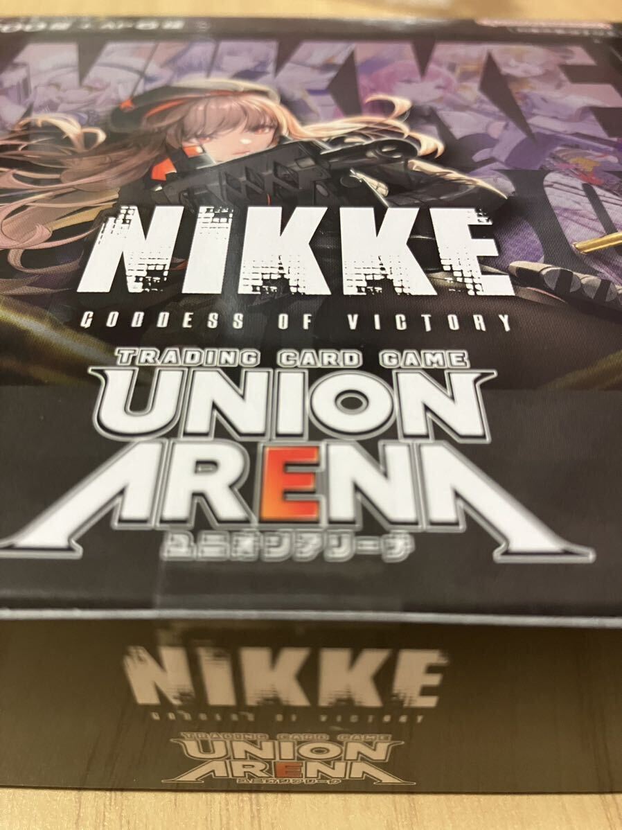 【送料無料】UNION ARENA ブースターパック 勝利の女神：NIKKE【UA18BT】（初回生産分）_画像2