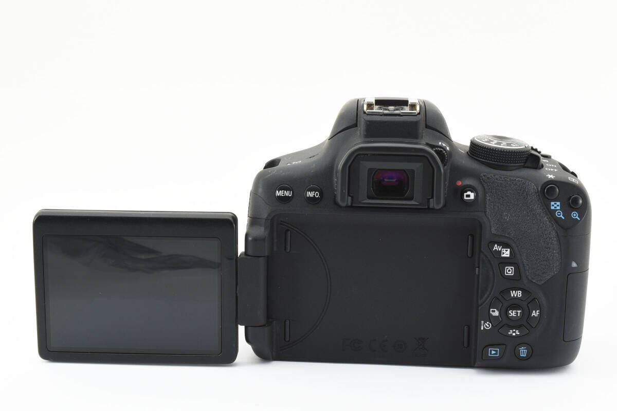 【美品】 Canon EOS Kiss X8i EF-S 18-55mm 3.5-5.6 IS STM キヤノン デジタル一眼レフカメラ レンズ 【元箱付き】 【動作確認済み】 #1408_画像4