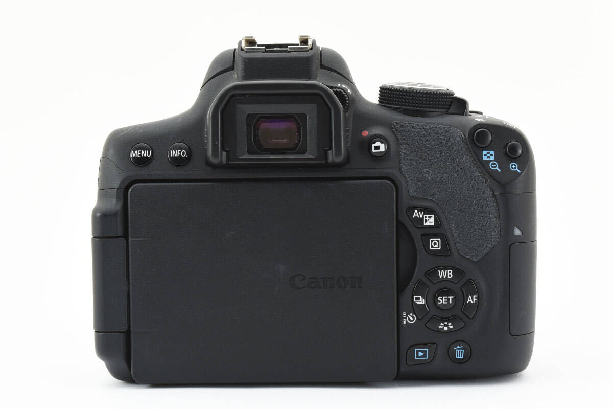 【美品】 Canon EOS Kiss X8i EF-S 18-55mm 3.5-5.6 IS STM キヤノン デジタル一眼レフカメラ レンズ 【元箱付き】 【動作確認済み】 #1408_画像3