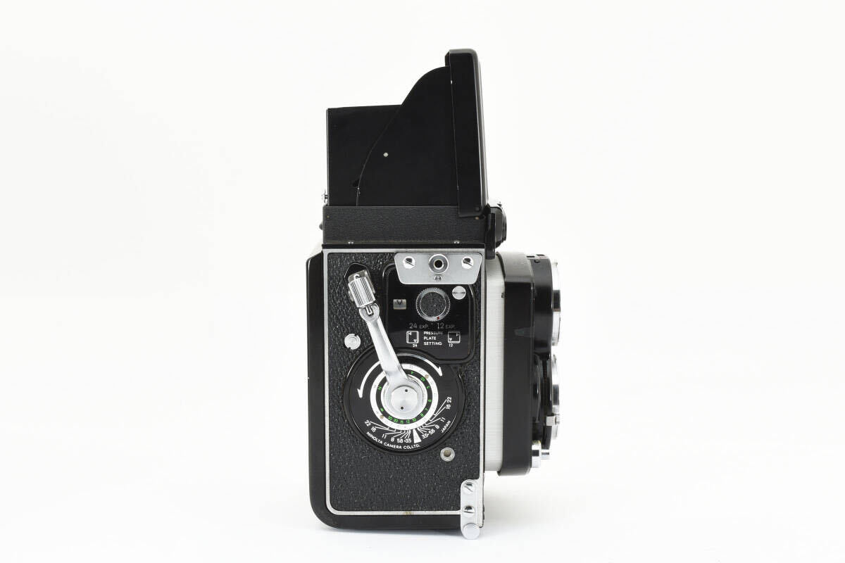 Minolta ミノルタ AUTOCORD III 3型 ROKKOR 1:3.5 f=75mm 二眼フィルムカメラ 【現状品】 #1423の画像10